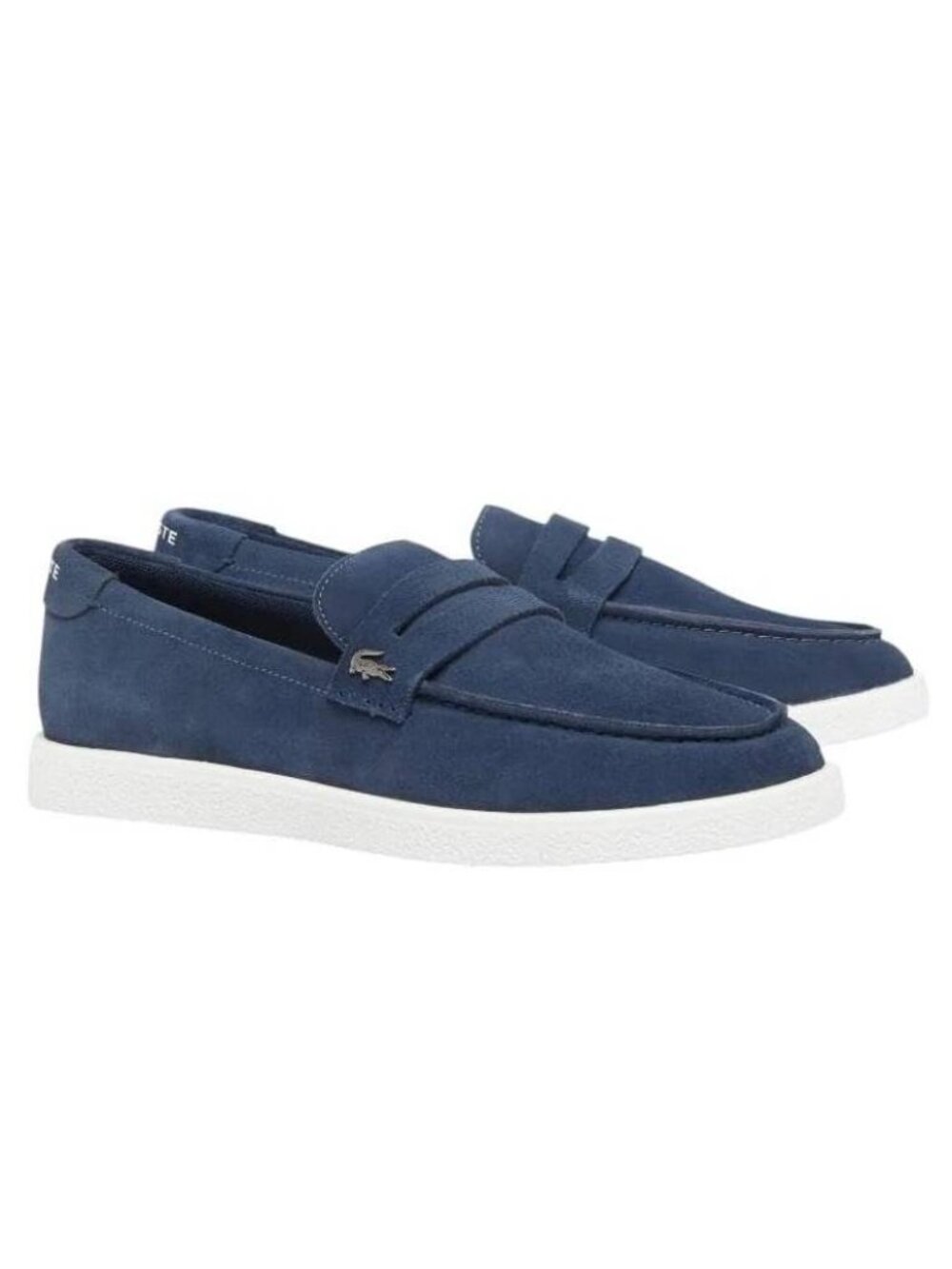 New Lacoste Men's Cochet Suede Slip Ons